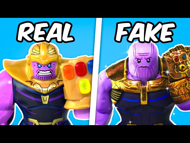 REAL vs FAKE Lego...