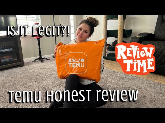 LEGIT OR SCAM?! | Unboxing our FIRST TEMU order worth $120!! | END OF SHEIN!?