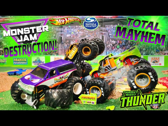 Monster Jam INSANE Toy Diecast Monster Truck Racing! (Thunder Episode:189)