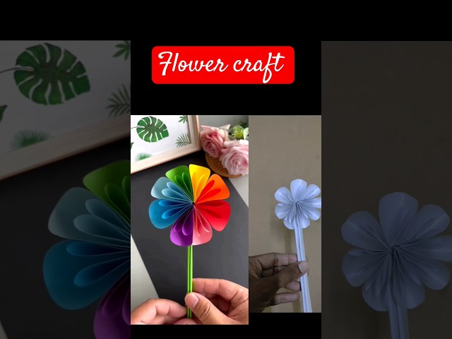 Origami flower art #shorts