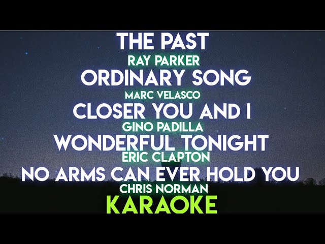 THE PAST | ORDINARY SONG | CLOSER YOU AND I | WONDERFUL TONIGHT | NO ARMS CAN EVER HOLD YOU