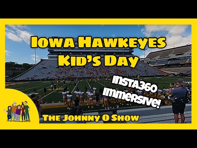 360v #4 Insta360: Kinnick Stadium - Iowa Hawkeyes Kids' Day