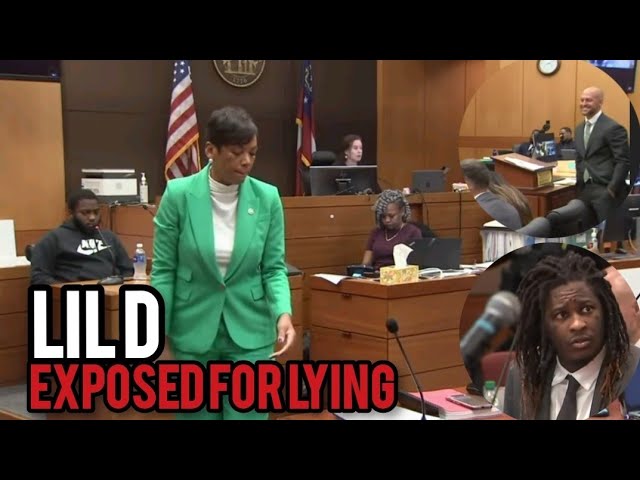 Young Thug Trial Witness Lil D CAUGHT LYING