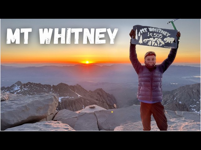 Mt Whitney: 14-Year-Olds Climb up the Tallest Mountain in the USA (Outside Alaska)