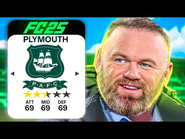 I Rebuilt Plymouth Argyle… With Rooney As Manager!