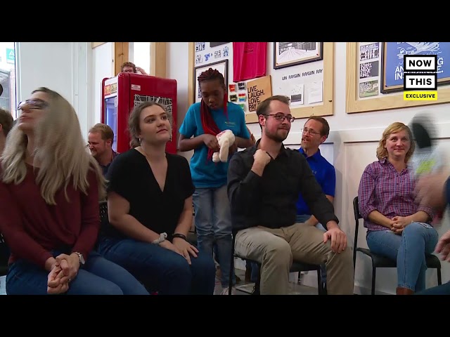 2020 Hopeful Andrew Yang Talks with Voters in Des Moines, Iowa | NowThis