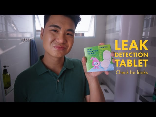 How to Use a Leak Detection Tablet