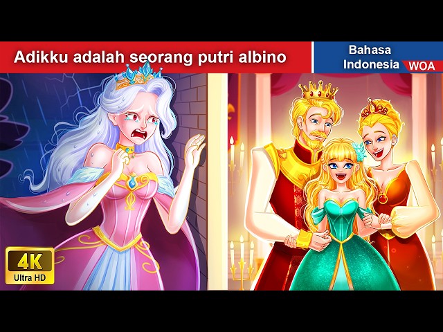 Adikku adalah seorang putri albino 👸 Dongeng Bahasa Indonesia ✨ WOA Indonesian Fairy Tales