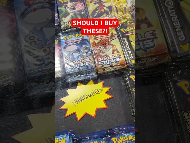 WHAT POKEMON BOOSTER PACKS DID I BUY ?!