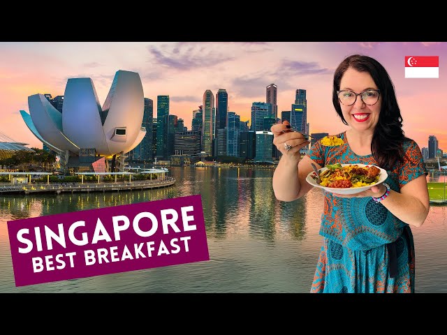 Eating the World's Best Breakfast in Singapore 🇸🇬 Singaporean Food