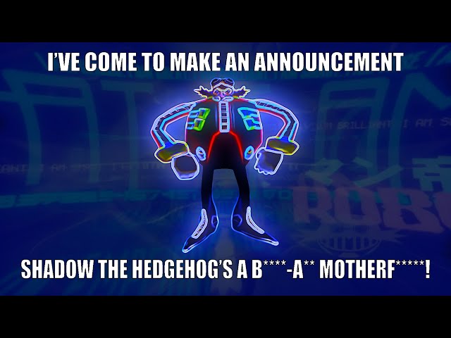 Eggman's Announcement Vocoded to Live & Learn