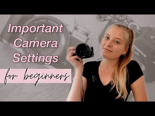 Basic Camera Settings For Beginners 📷 ( Photography & Video) | Aperture, ISO, Shutter Speed, etc.