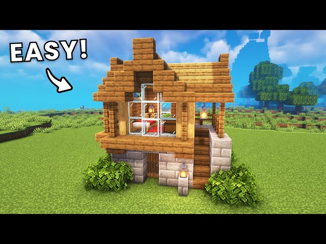 Simple Starter Base for Survival Minecraft!