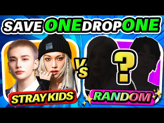 Stray Kids vs Random Kpop Song 🤔❓ Save One, Drop One| KPop Quiz 2025