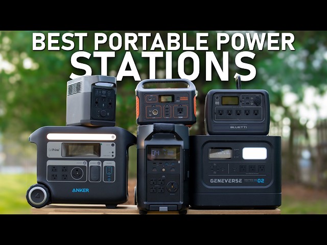 Top Portable Power Stations 2024 - (Ecoflow vs Jackery vs Anker vs Bluetti - Best Solar Generators)