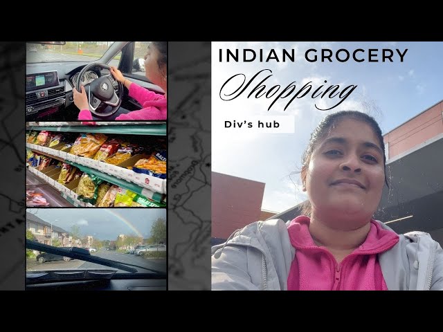 Indian Girl Takes You On A Grocery Shopping Trip In Ireland | Indian in Ireland | Div's Hub