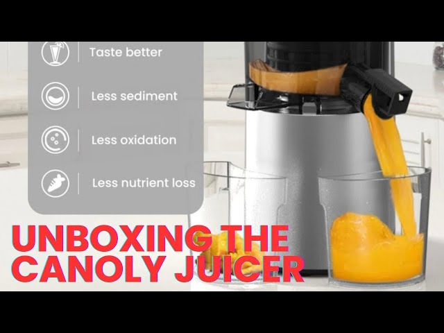 Unboxing the Conoly Juicer #healthy #juicing