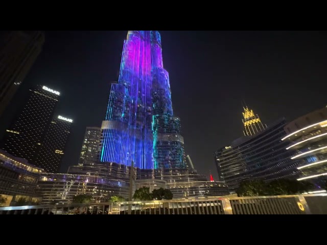 Burj Khalifa Dubai Night View November 2023