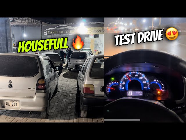 Test Drive of Automatic Alto 660cc 😍 | House full at Cars Doc Yard 🔥