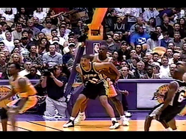 NBA On NBC - Spurs @ Lakers 1999 WCSF Game 4