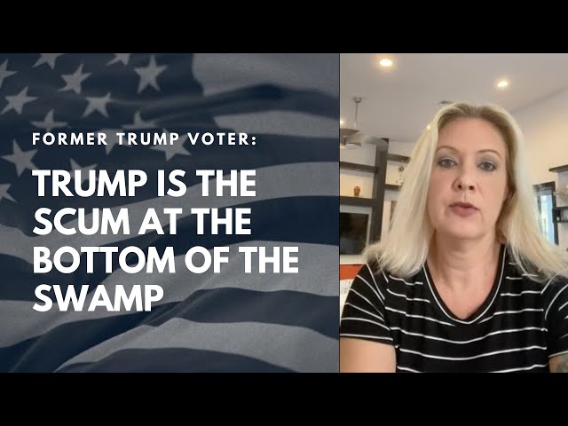 Listen as this former Trump supporter explains why she must vote for Biden this November