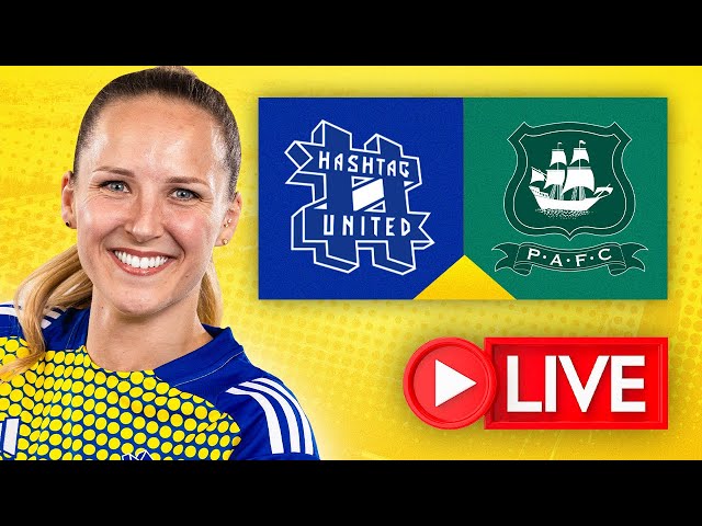 Hashtag United Women vs Plymouth Argyle Women - MEMBERS ONLY LIVE STREAM!