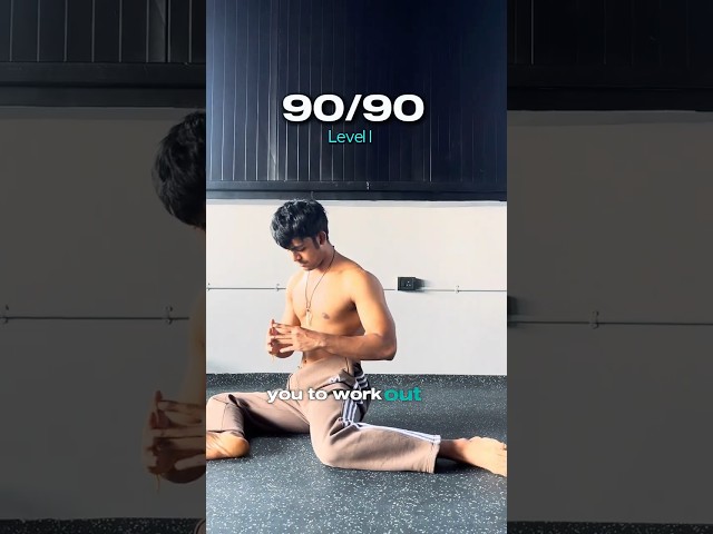 Hip mobility essential-90/90            Day 60|100dayhard #hipmobility #movement #jointhealth