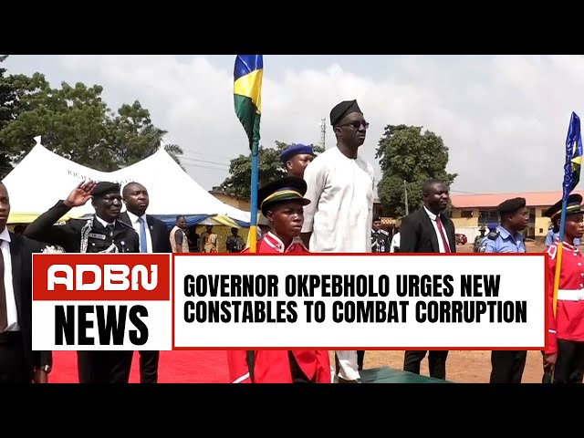 Governor Okpebholo Urges New Constables To Combat Corruption