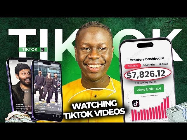 Earn $12.3 Watching Tiktok Video On Your Phone | Make Money online