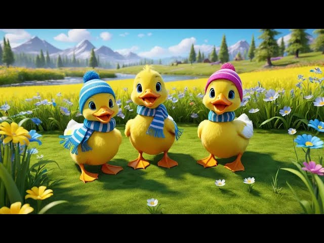 Five Little Ducks | Fun Counting Nursery Rhyme for Kids | Sing-Along Song