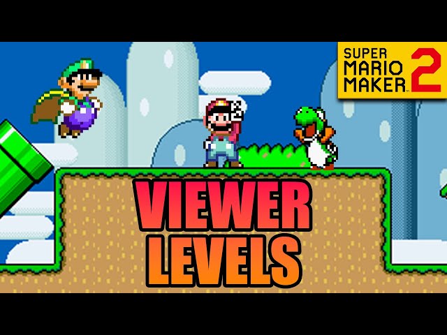 Live: Super Mario Maker 2 Viewer Levels - !level [levelcode] 1/29/2023