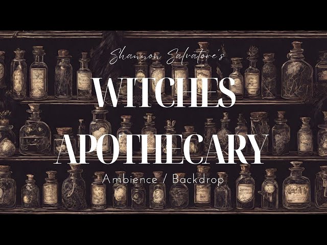 Witches Apothecary Ambience / Backdrop : Victorian Ambience ( Lofi / Soft Music / Calm  / Relax )