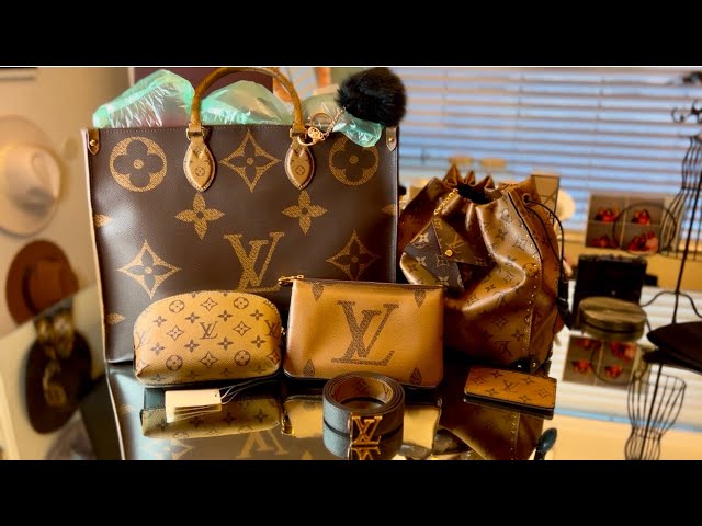 FAIL LOUIS VUITTON Pochette Cosmétique PM|SIZE/COLOR/PRICE/COMPARE GIANT REVERSE MONOGRAM Collection