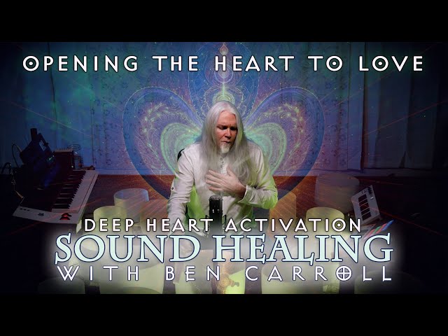 Opening the Heart to Love 💖 Deep Heart Activation 45min Sound Healing 💖 Valentine’s Day Gift for You