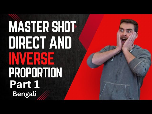 Direct And inverse proportion One shot (part 1 ) class 8