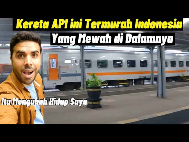 Naik Kereta API (KAI ) Jember to Surabaya - Jumping on The Cheepest Train in Indonesia