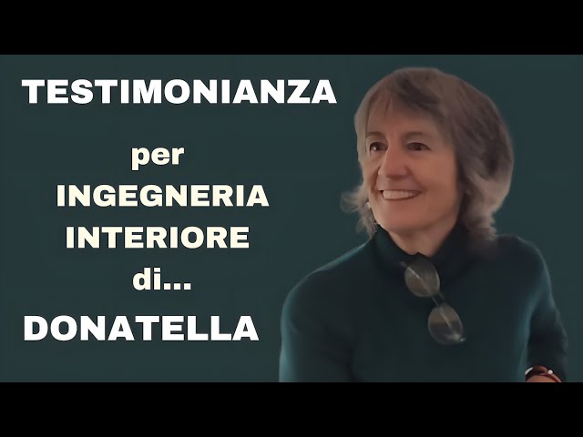 Testimonianze Pratiche | INGEGNERIA INTERIORE (Shambhavi Mahamudra) | Donatella