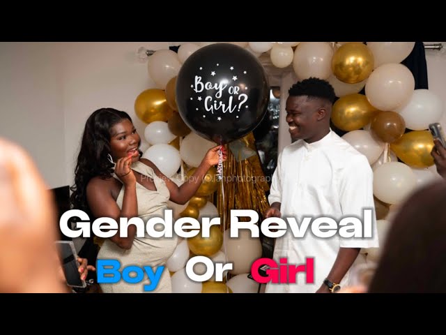 My Suprise gender reveal || Baby A is a ….|| Boy or Girl