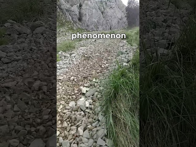 Stone Avalanche Creates River of Rocks