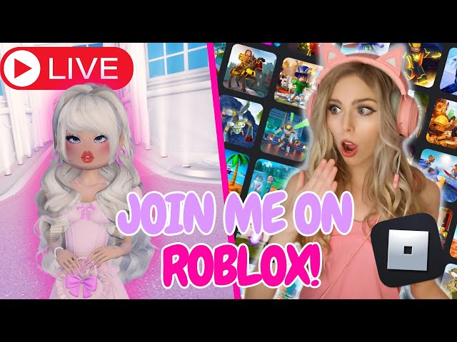 🔴LIVE!! Let's play ROBLOX with Audra! Dress to Impress with my BADDIES