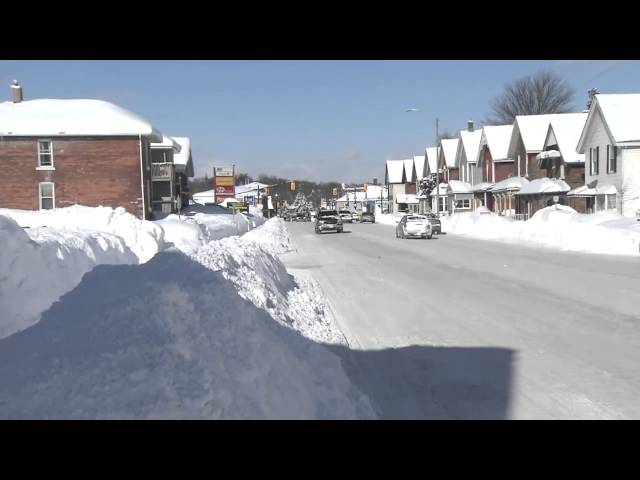 Orillia man fined for massive snowbank