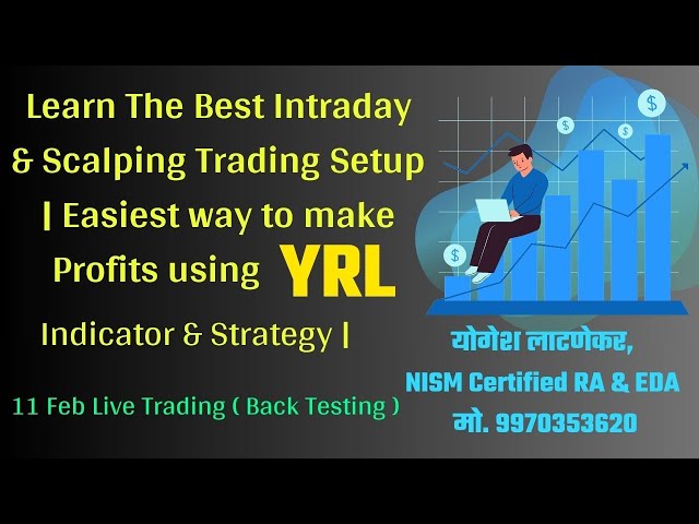 Learn Intraday & Scalping Trading Setup | Easiest way to make Profit with YRL Indicator & Strategy |