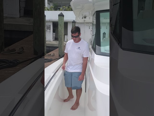 Bertram Yachts 39 walk through with Dan