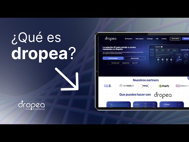 ¿Qué es dropea? | dropshipping a contrareembolso