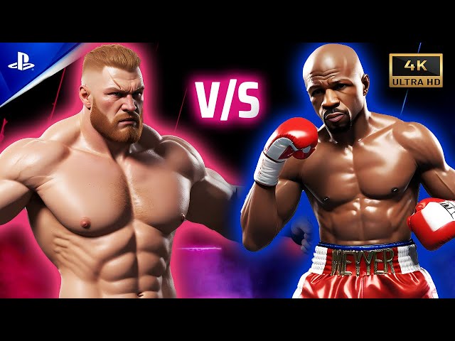 Floyd Mayweather vs Brock Lesnar UFC 5 | Size Advantage?