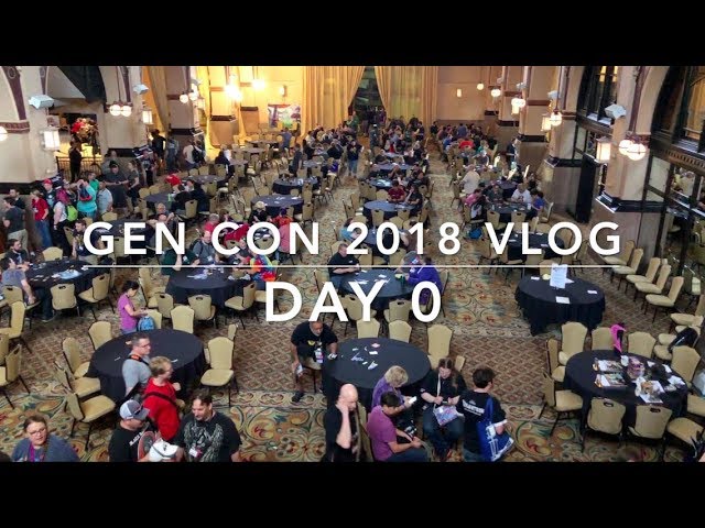 Gen Con 2018 Vlog | Day 0