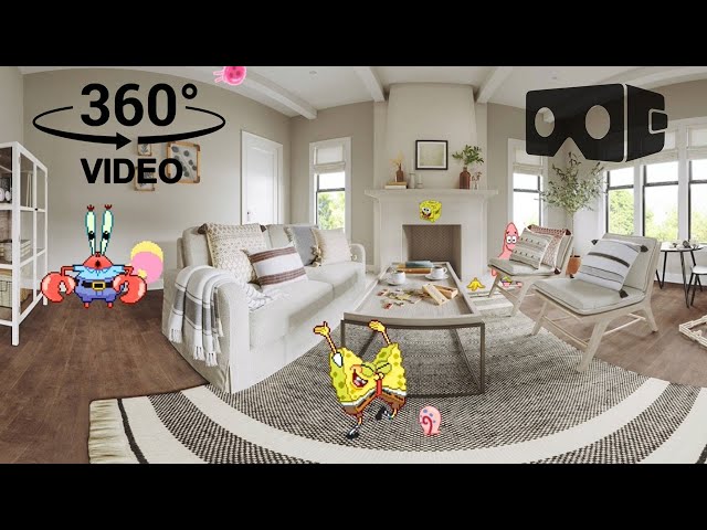 SpongeBob 360° VR | Pixel Funny Moments