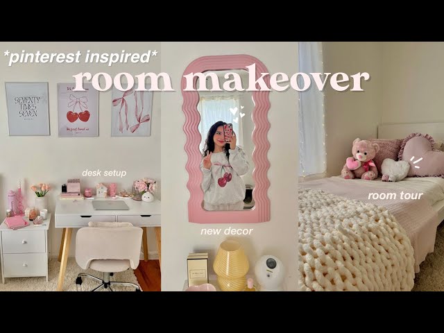 ULTIMATE AESTHETIC ROOM MAKEOVER ⭐️🩰 pinterest inspired transformation ✨