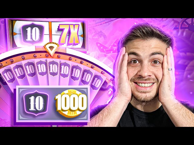 CRAZY TIME 7X TOP SLOT ON 10 PAYS MASSIVE!!!