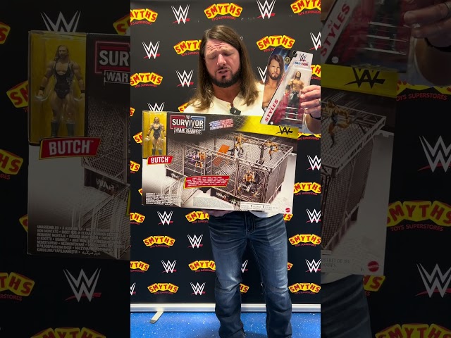 Recreate WWE in-ring action with AJ Styles💥 Product codes🔎 208196, 234190 #smythstoys #wwe #ajstyles